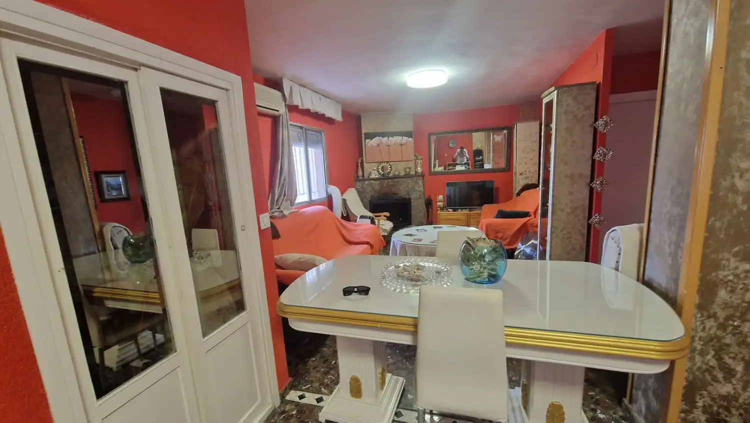 Sala de estar de Casa o chalet en venta en Jaén con Aire acondicionado, Terraza y Balcón