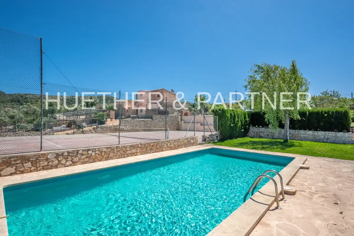 Swimming pool of Country homes for sale in Manacor  with Heating and Furnished