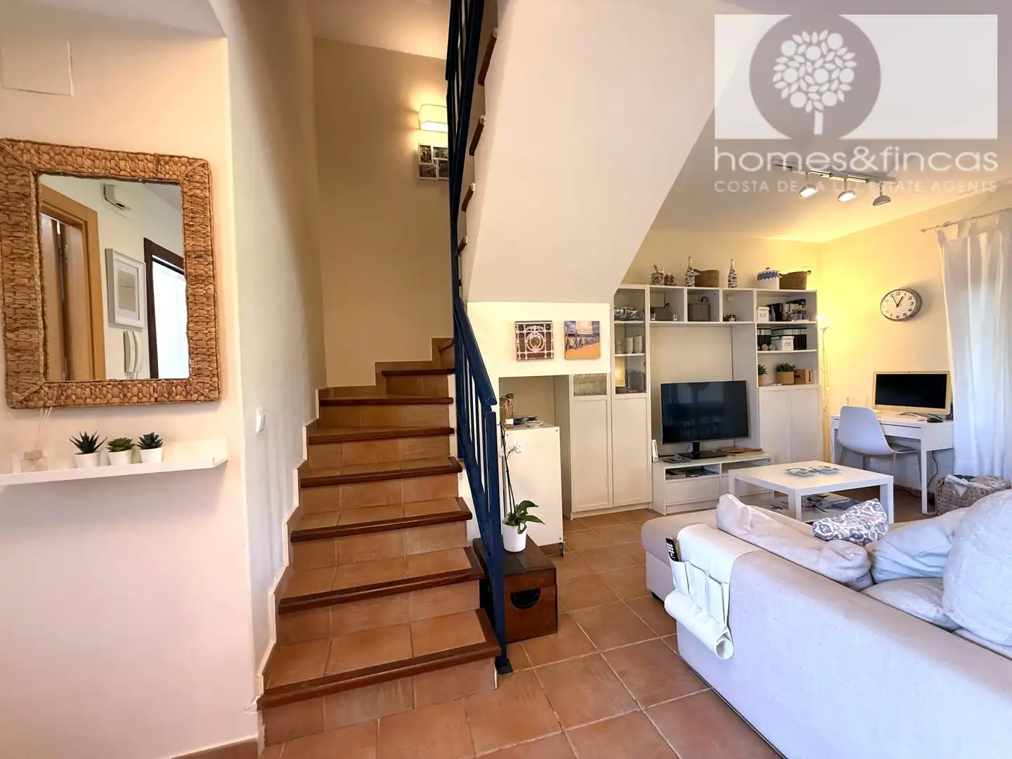 Living room of Houses for sale in Ayamonte  with Air Conditioner, Terrace and Furnished
