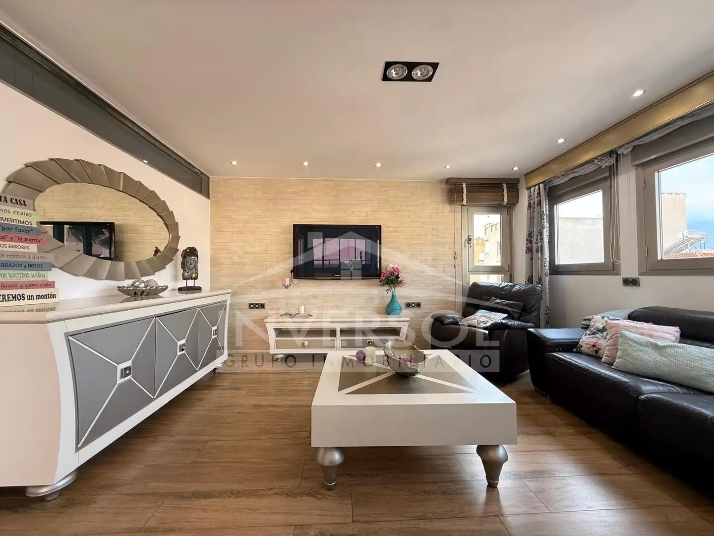 Living room of Flat for sale in Adra  with Air Conditioner, Heating and Furnished