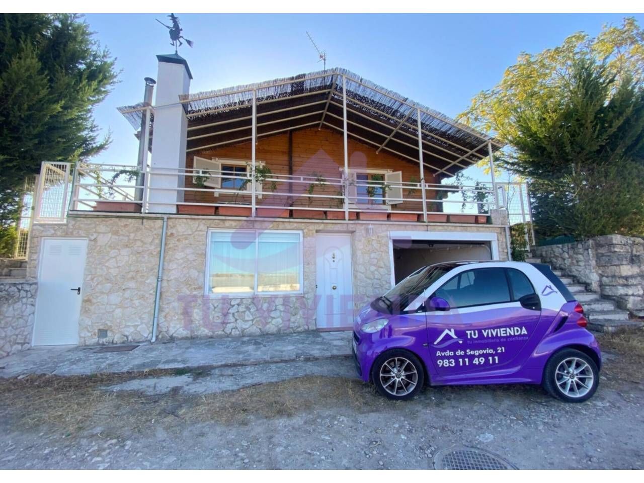 Exterior view of Country house for sale in Villaco  with Heating, Private garden and Terrace