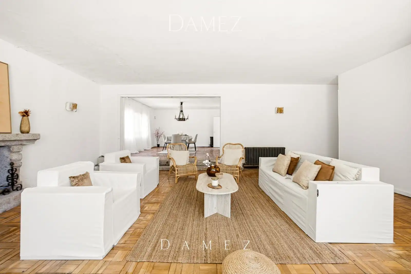Living room of Houses for sale in Villanueva de la Cañada  with Terrace, Storage room and Swimming Pool