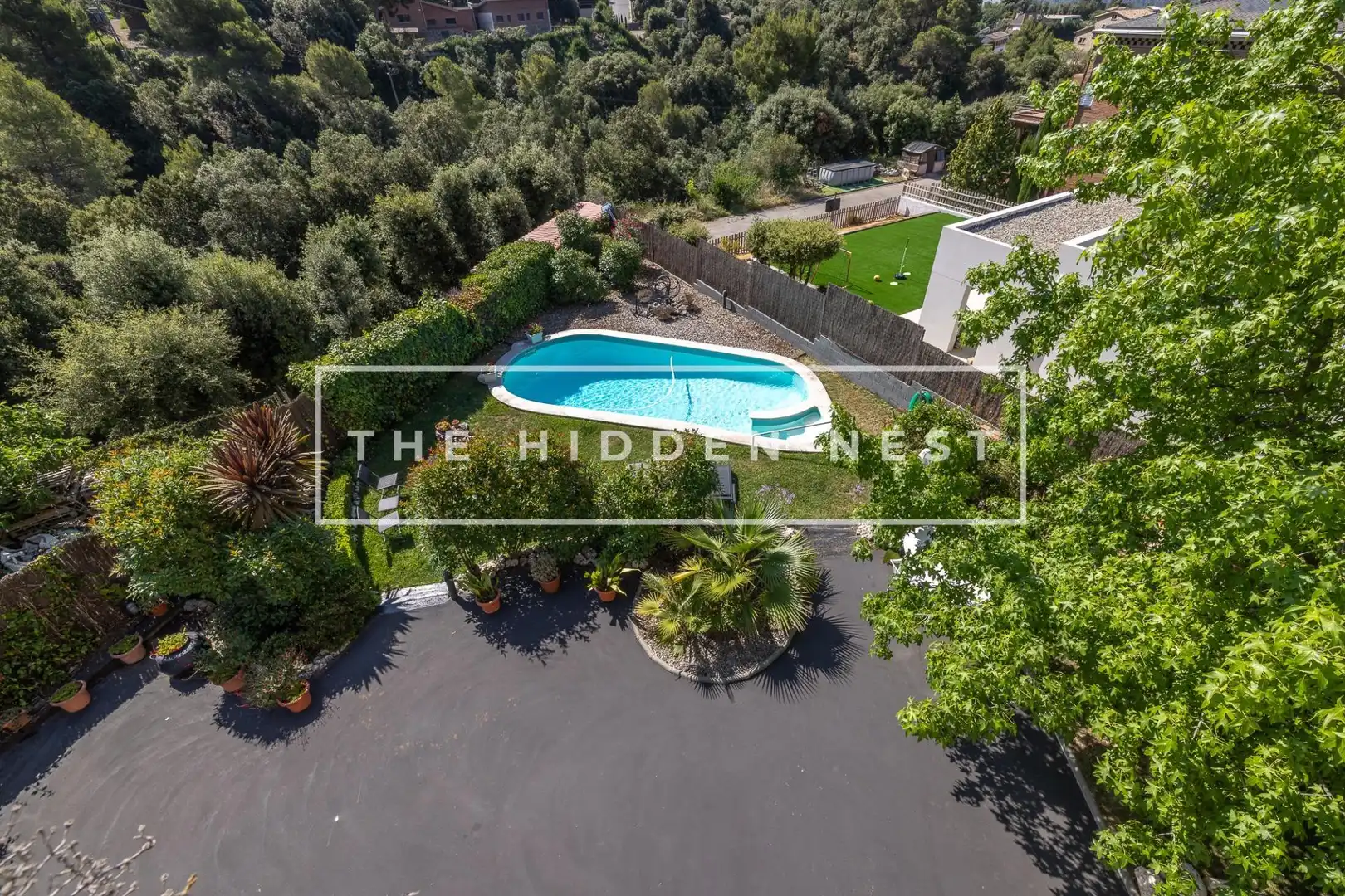 Vista exterior de Casa o xalet en venda en Matadepera amb Calefacció, Jardí privat i Terrassa