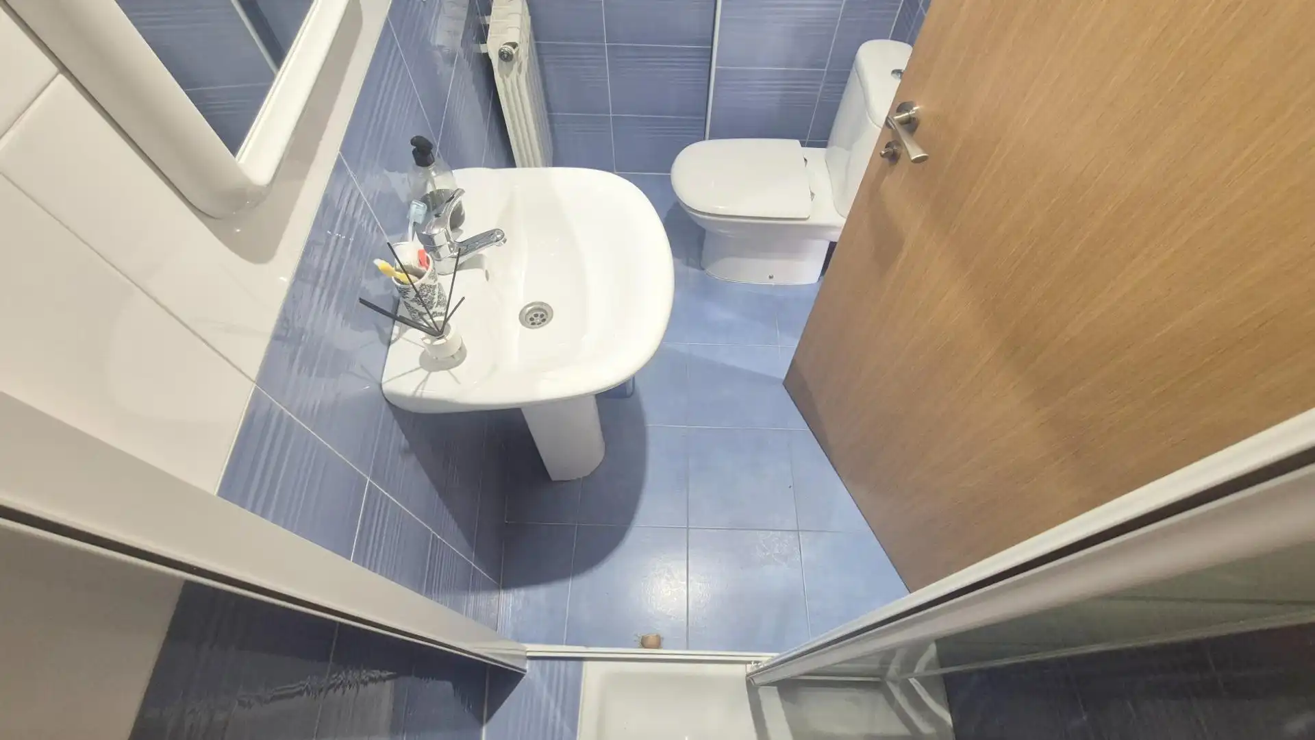 Badezimmer von Wohnung zum Verkauf in Calzada de Valdunciel mit Heizung und Möbliert