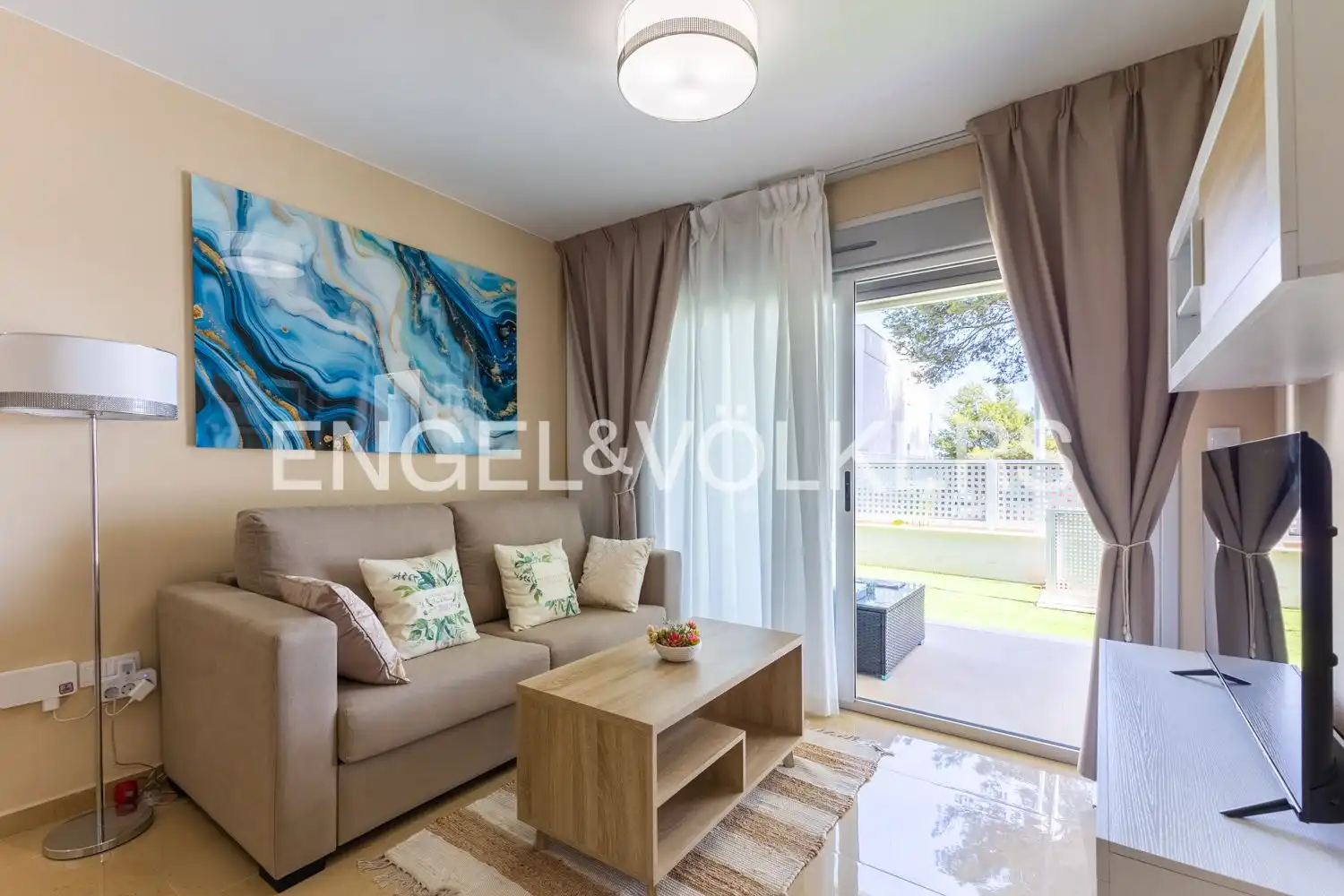 Living room of Flat for sale in Cabanes  with Air Conditioner, Heating and Private garden