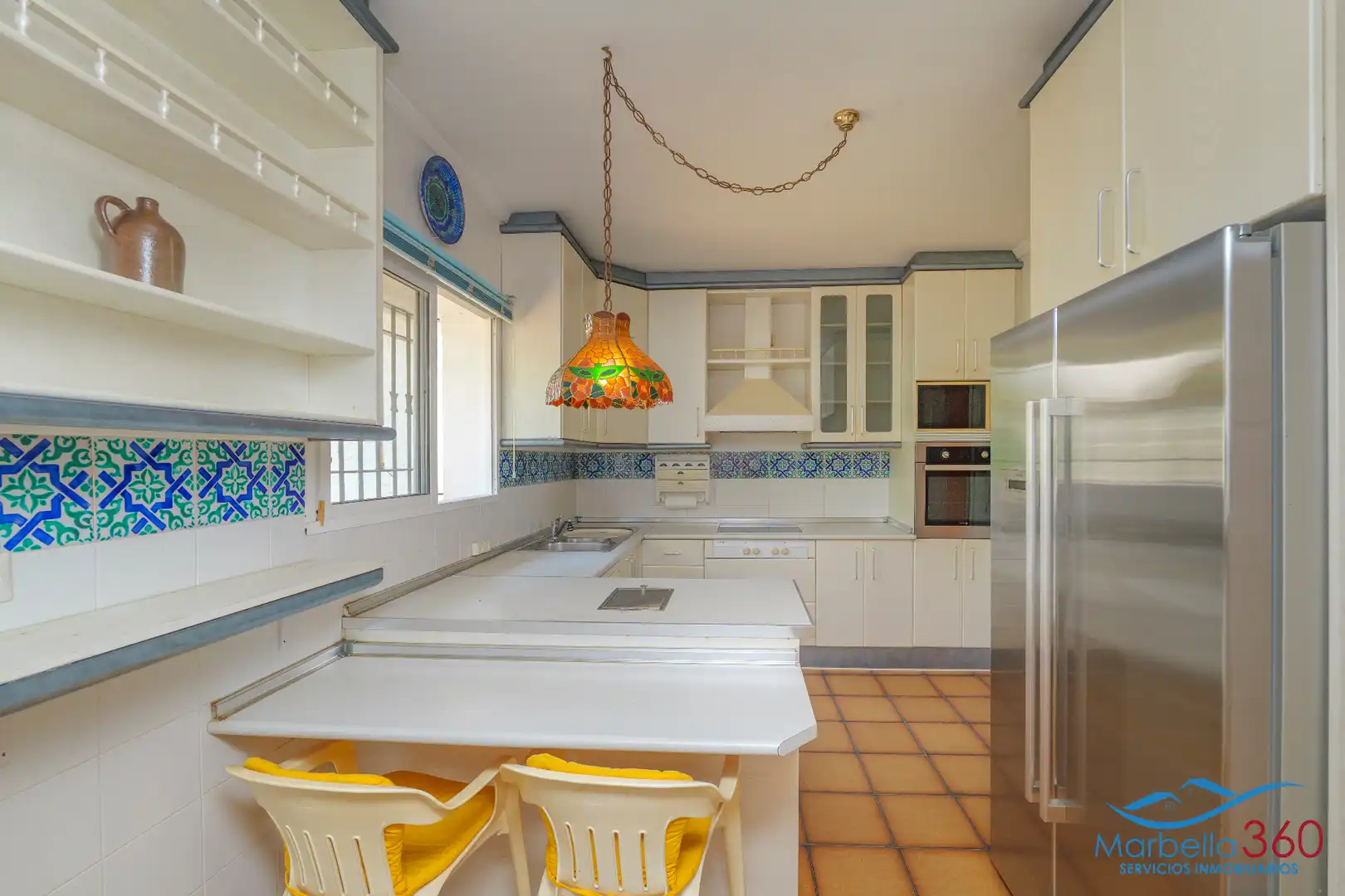 Cocina de Casa o chalet en venta en Marbella con Aire acondicionado, Jardín privado y Terraza