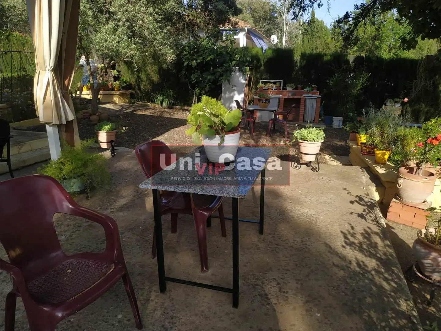 Garden of Country homes for sale in Villaharta  with Air Conditioner, Private garden and Swimming Pool