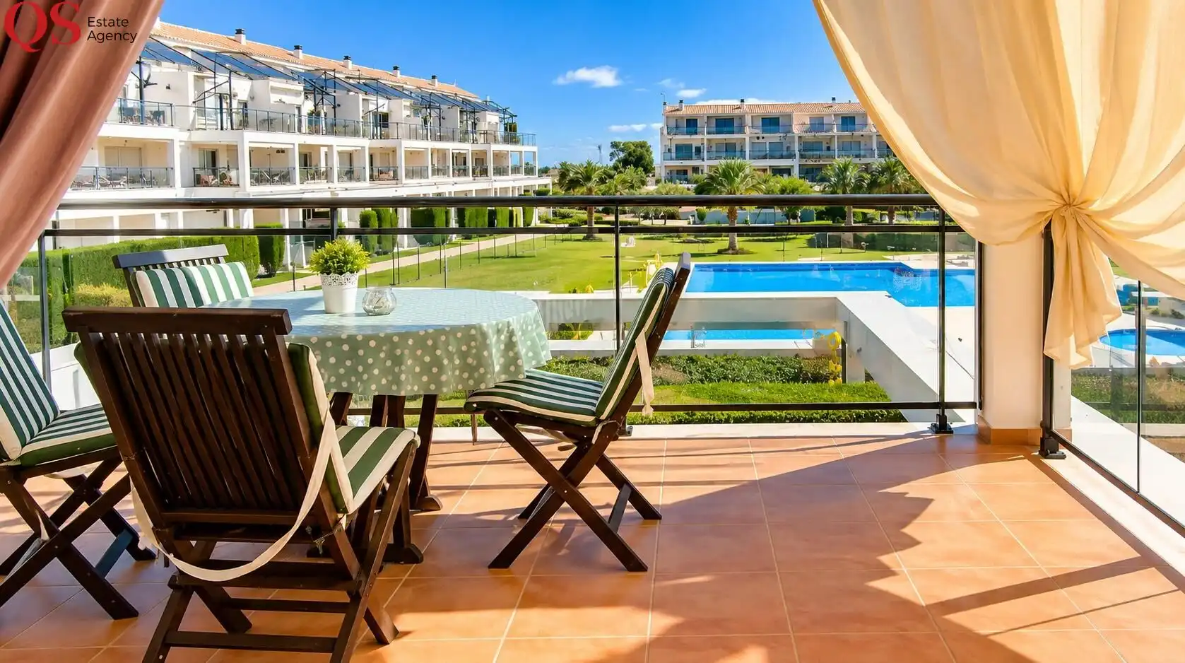 Terraza de Apartamento en venta en San Jorge / Sant Jordi con Aire acondicionado, Calefacción y Terraza