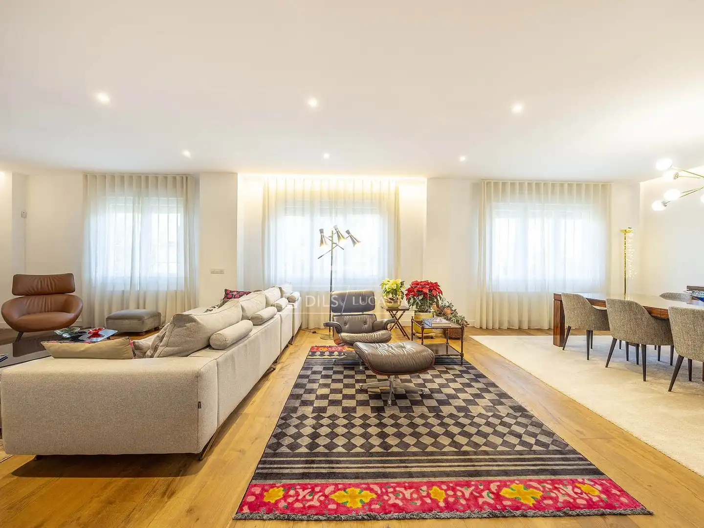 Sala de estar de Piso en venta en Valencia con Aire acondicionado, Calefacción y Parquet