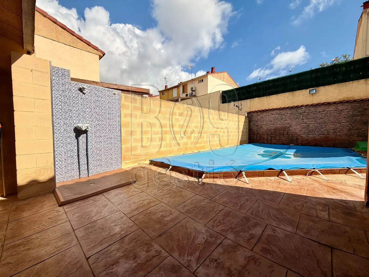 Exterior view of Detached homes for sale in Els Pallaresos  with Air Conditioner, Heating and Private garden