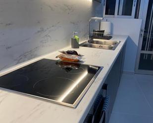 Kitchen of Flat to rent in Alicante / Alacant  with Air Conditioner, Furnished and Pets allowed