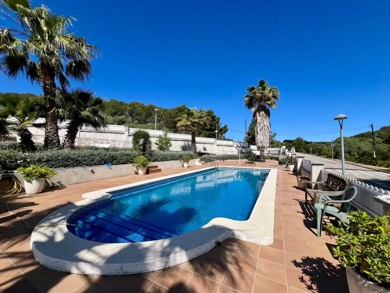 Swimming pool of Houses for sale in Calafell  with Air Conditioner, Heating and Private garden