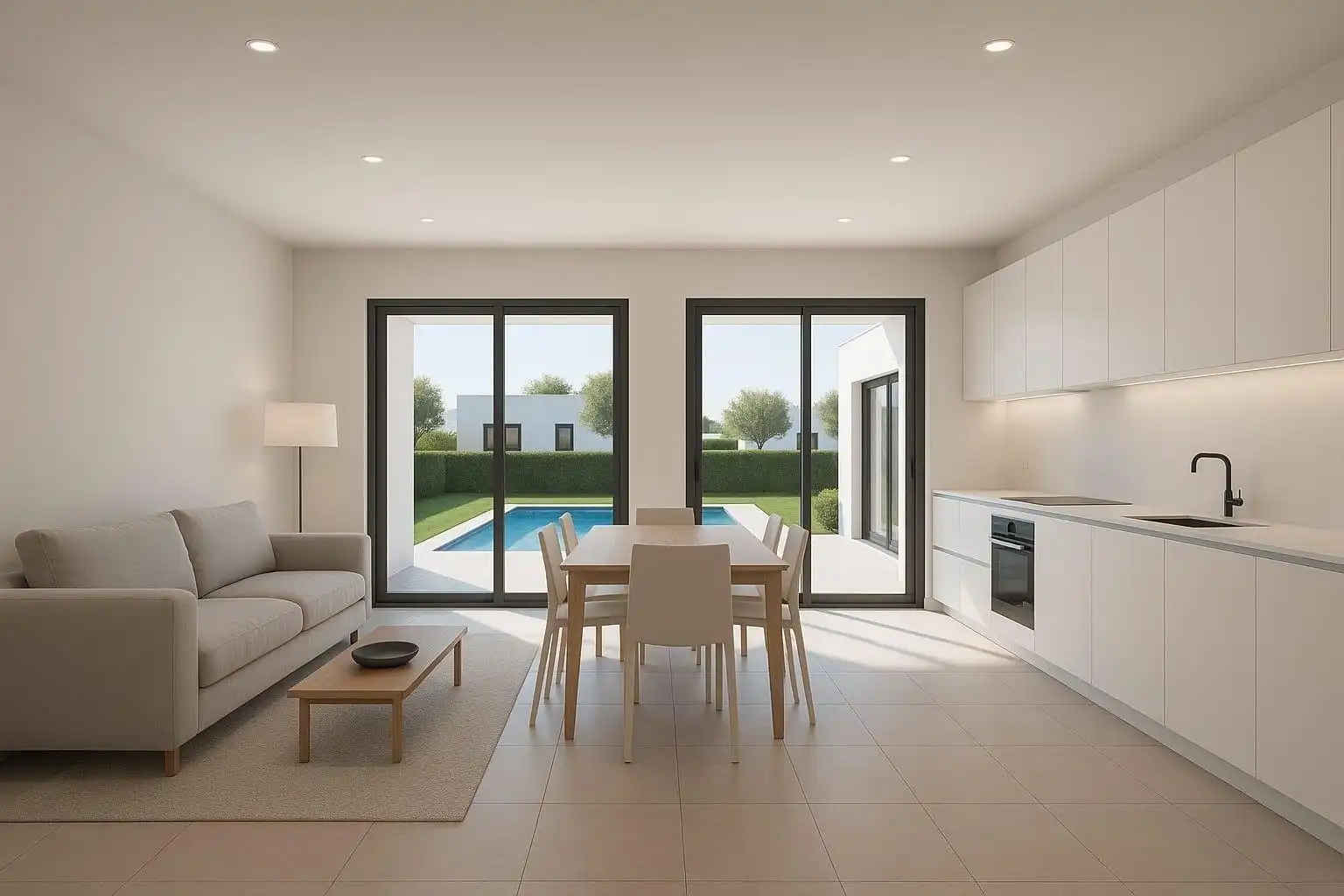 Sala d'estar de Finca rústica en venda en Orihuela amb Calefacció, Jardí privat i Terrassa