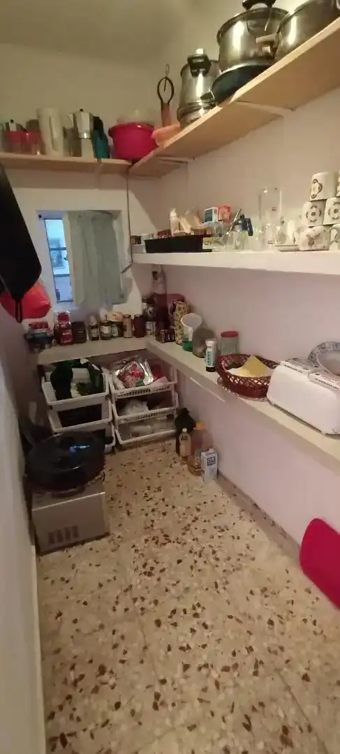 Cuina de Planta baixa en venda en La Herrera amb Aire condicionat i Moblat