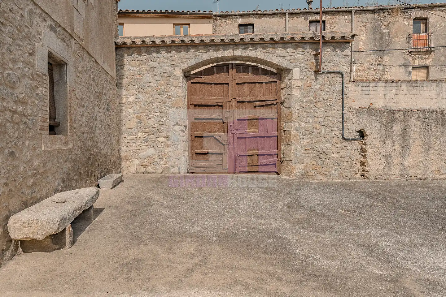 Vista exterior de Finca rústica en venta en Cervià de Ter con Calefacción, Jardín privado y Terraza