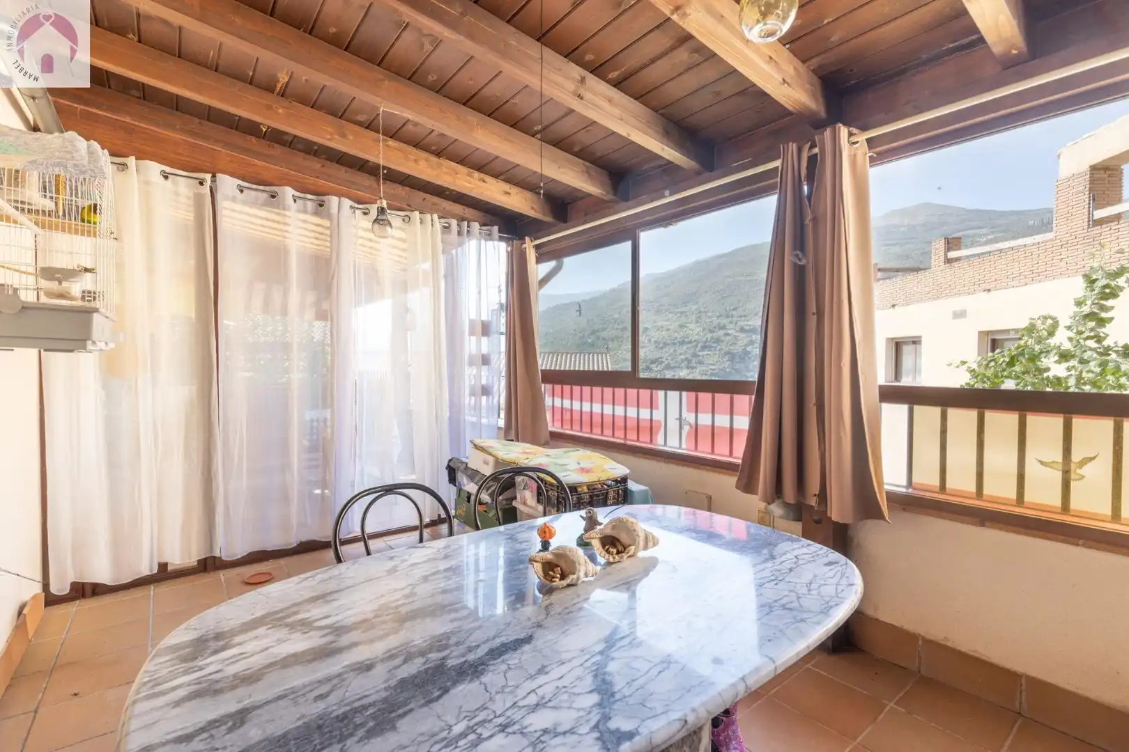 Terrace of Flat for sale in Güéjar Sierra  with Air Conditioner, Heating and Terrace
