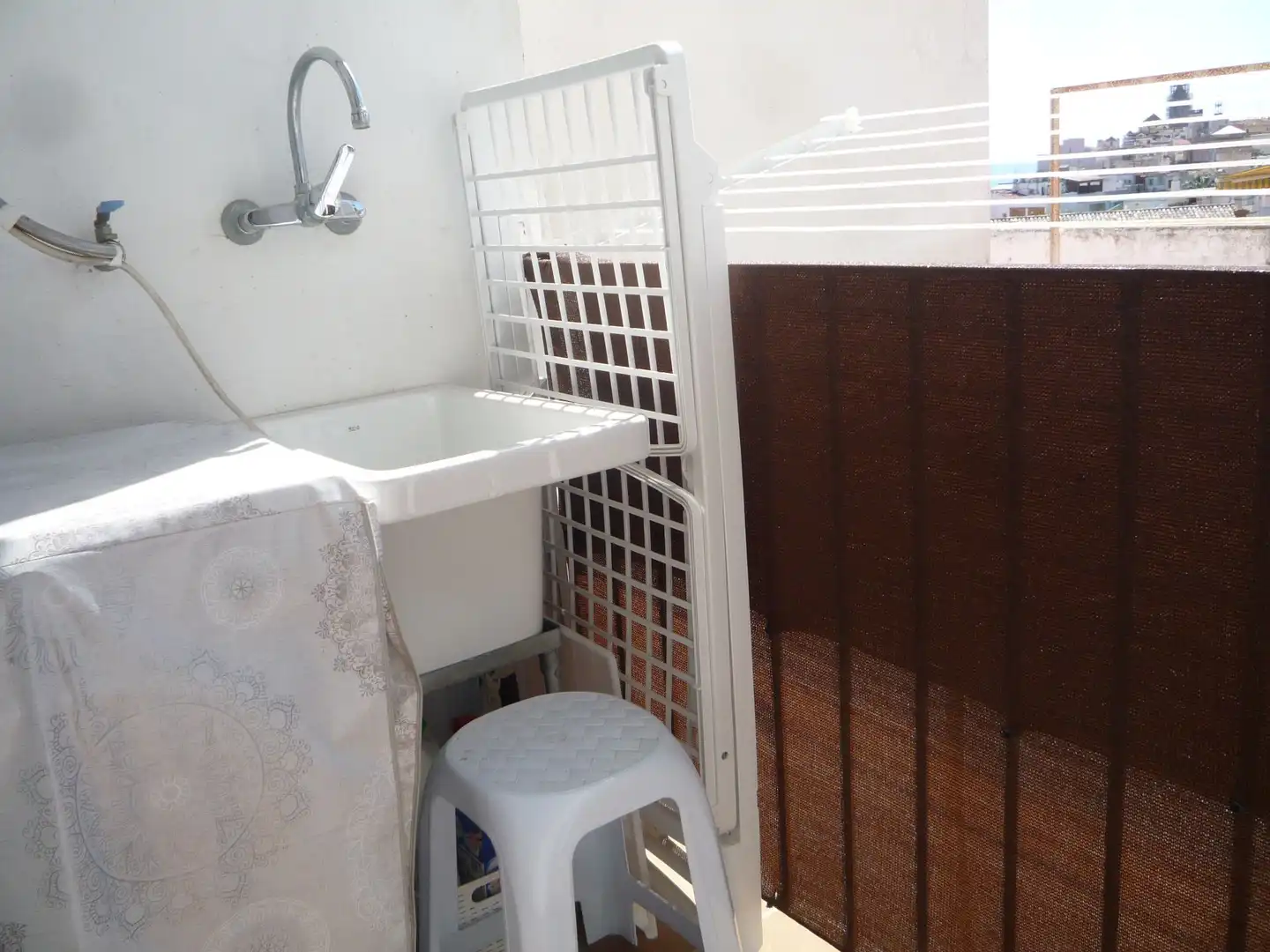 Terrasse von Wohnung zum Verkauf in Sitges mit Klimaanlage, Heizung und Terrasse