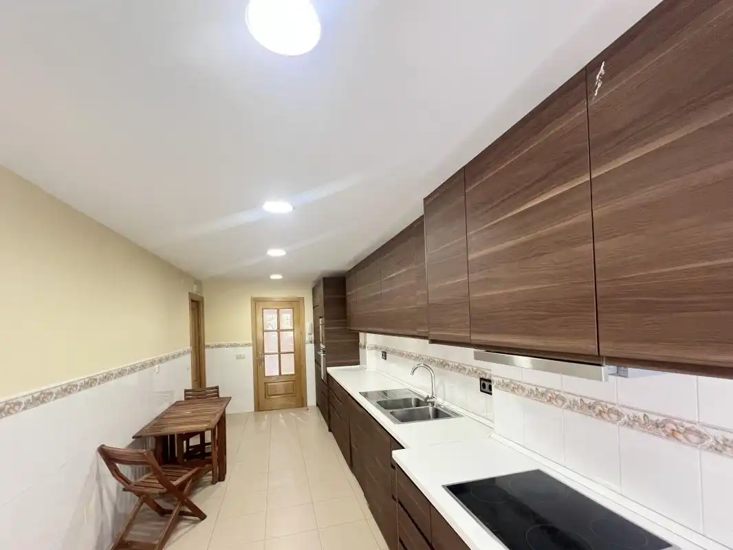 Kitchen of Flat for rent in Madrid  with Air Conditioner, Heating and Swimming Pool