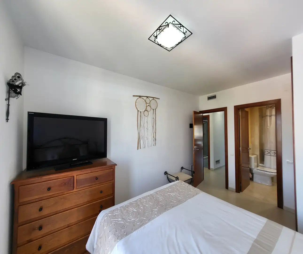 Habitación de Ático de alquiler en Cubelles con Aire acondicionado, Calefacción y Terraza