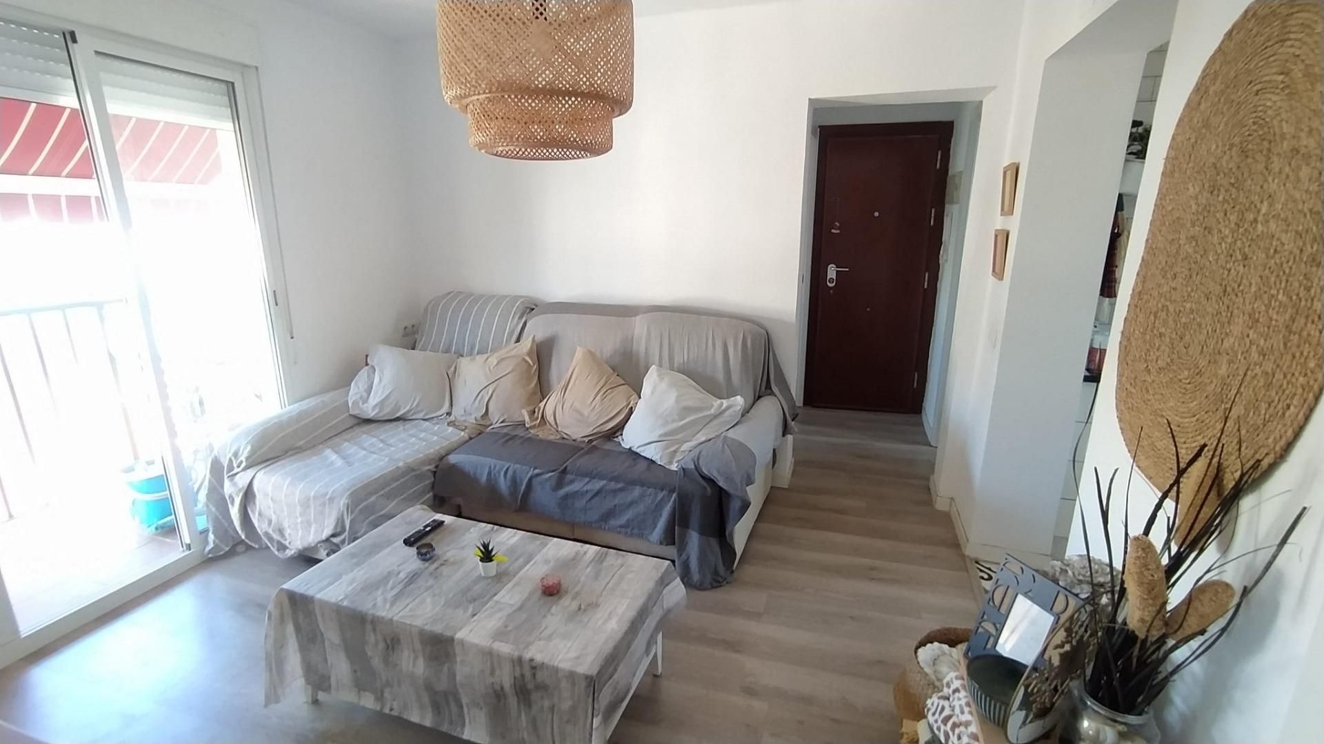 Living room of Flat for sale in Málaga Capital  with Terrace