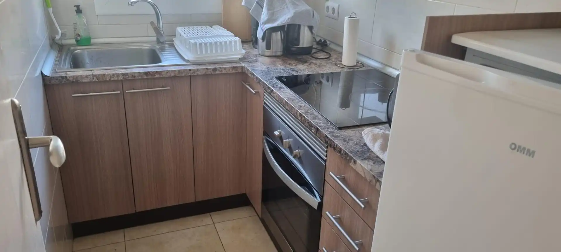 Cuina de Apartament en venda en Roses amb Terrassa, Balcó i Piscina comunitària