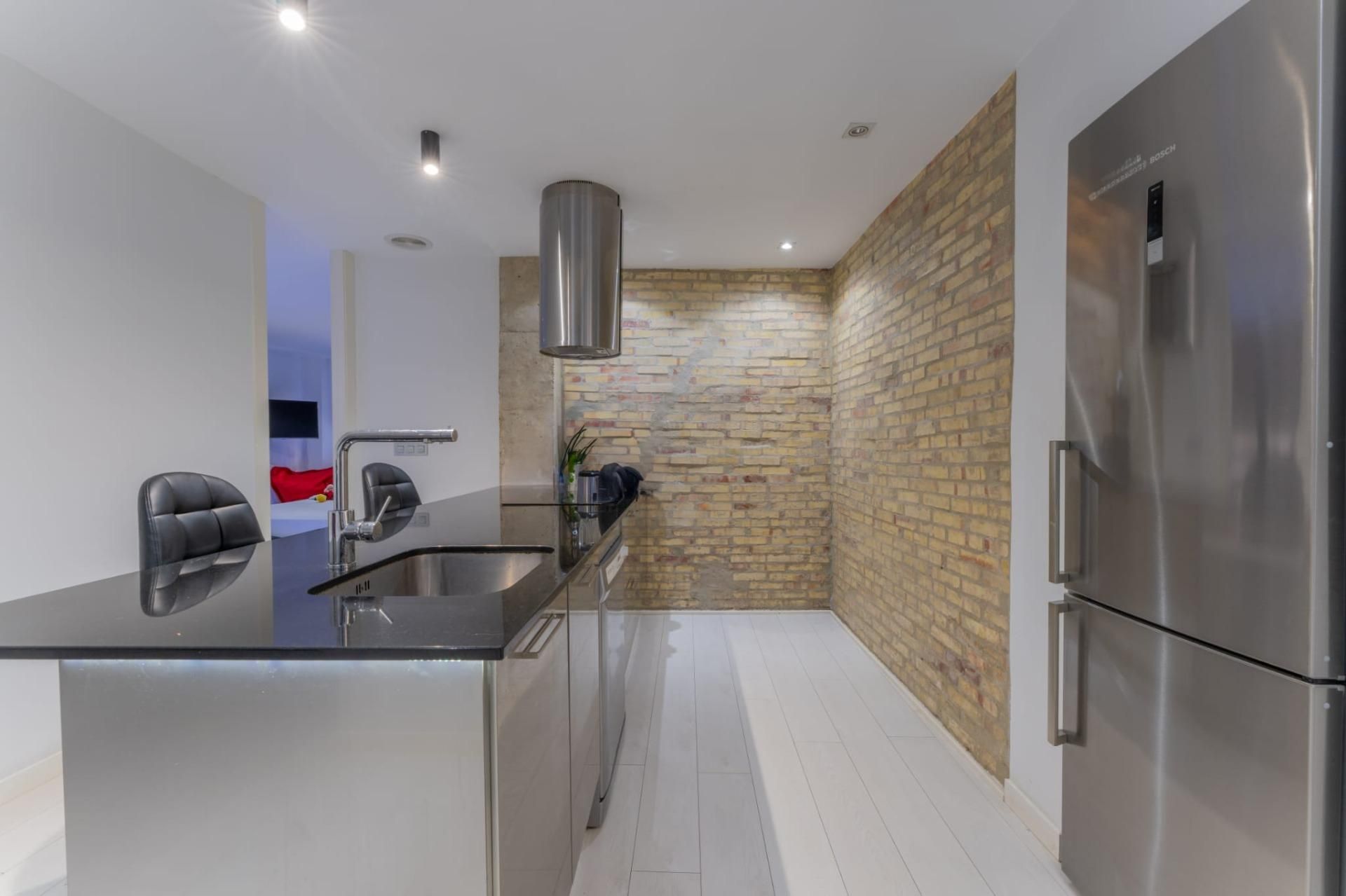 Kitchen of Flat for sale in Elche / Elx  with Air Conditioner and Alarm