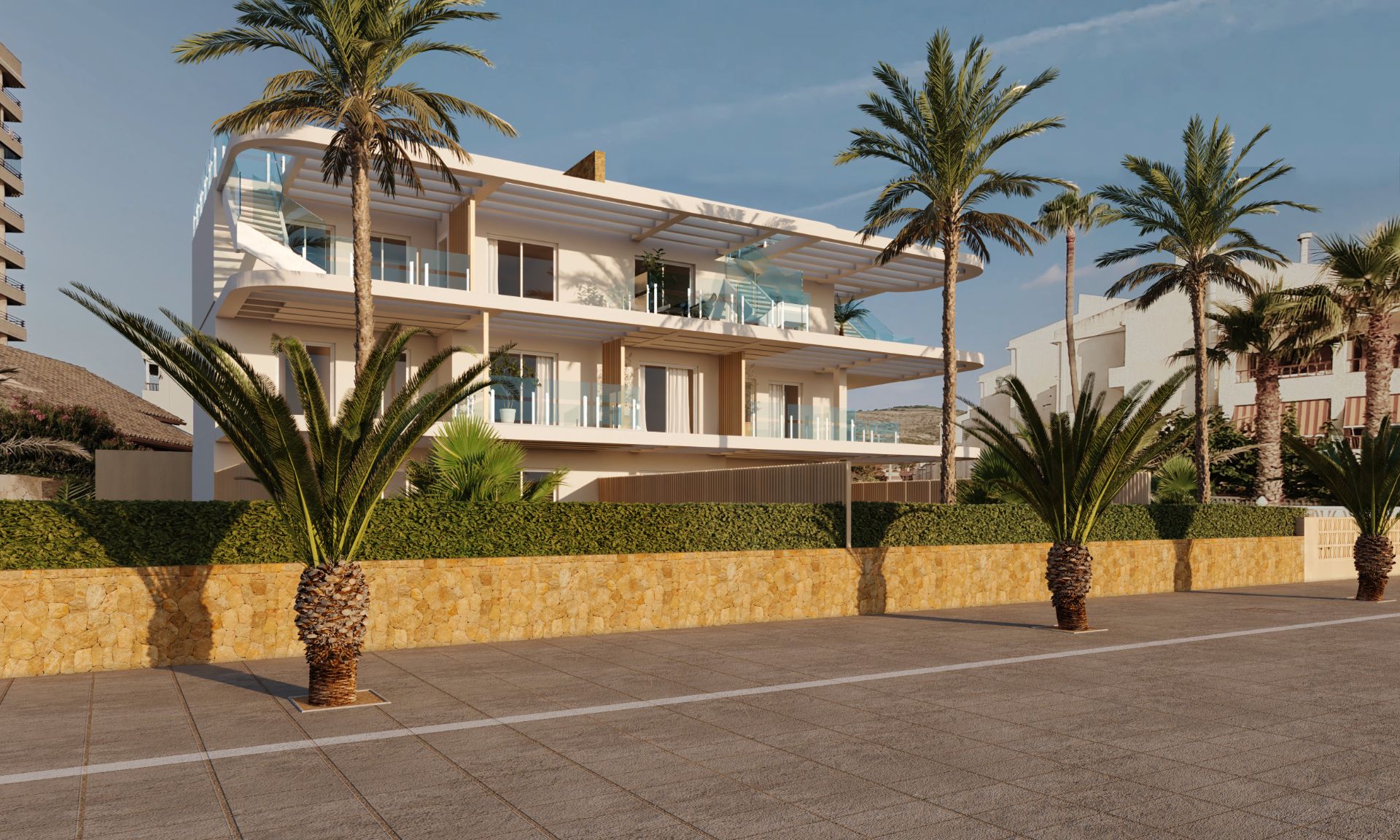Exterior view of Apartment for sale in Oropesa del Mar / Orpesa  with Air Conditioner, Private garden and Terrace