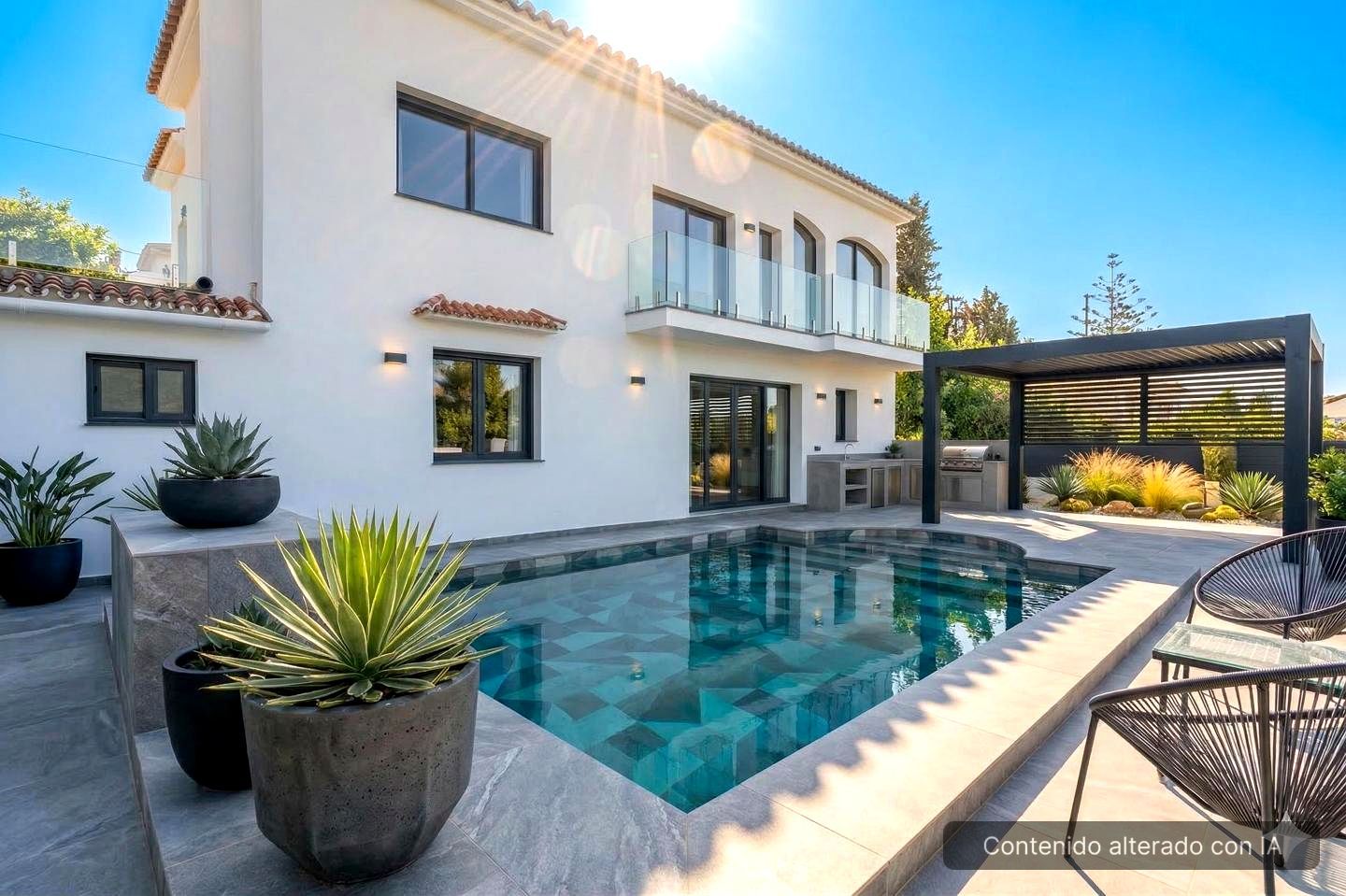 Vista exterior de Casa o chalet en venta en Málaga Capital con Aire acondicionado, Calefacción y Jardín privado