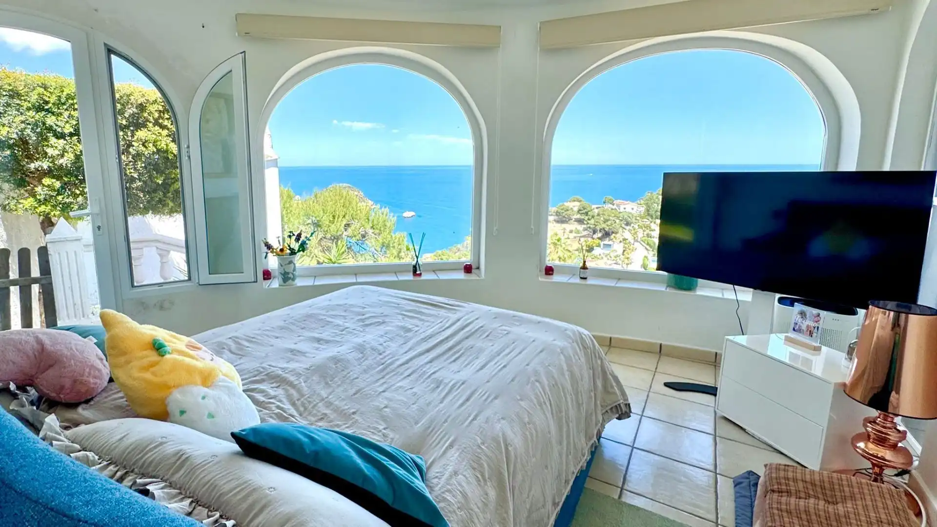 Bedroom of Houses for sale in Jávea / Xàbia  with Air Conditioner, Heating and Private garden