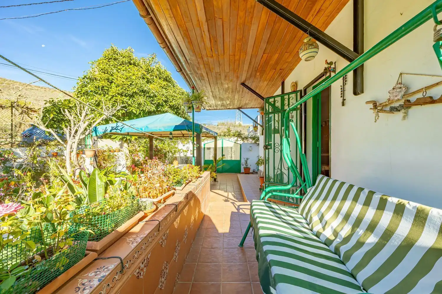 Terrassa de Casa o xalet en venda en Vega de San Mateo amb Jardí privat i Terrassa