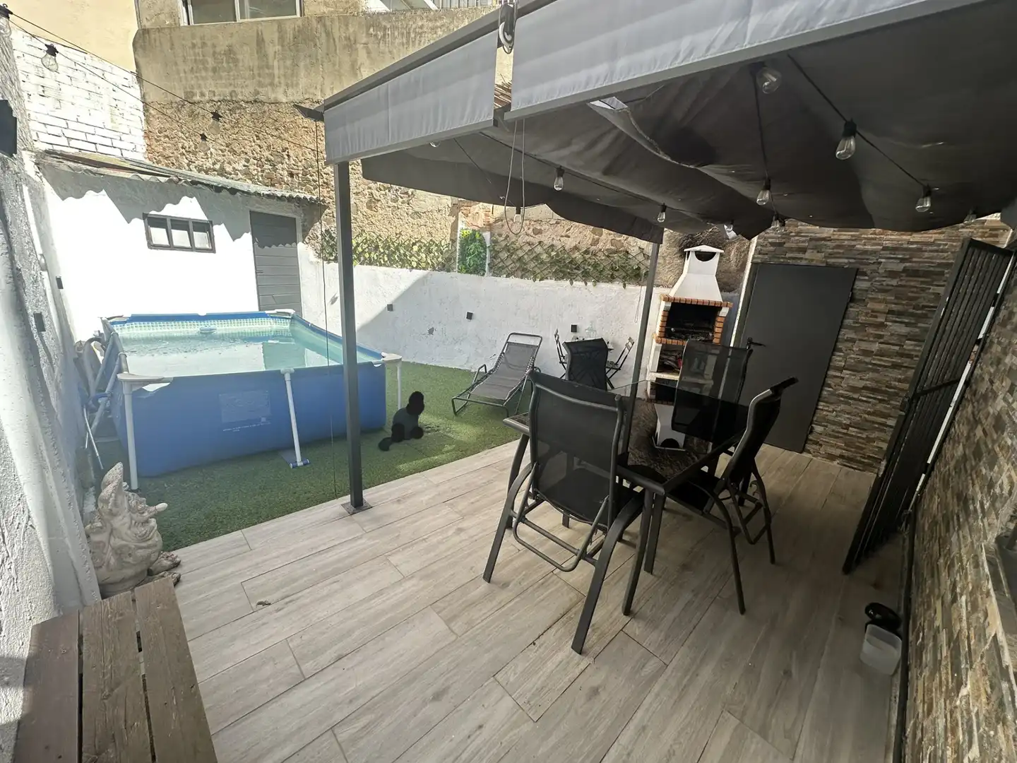 Terrasse von Haus oder Chalet zum Verkauf in Santa Coloma de Gramenet mit Klimaanlage, Heizung und Terrasse