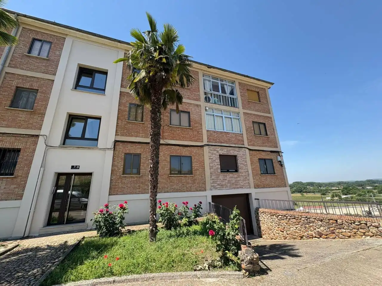 Vista exterior de Apartamento en venta en Ciudad Rodrigo con Aire acondicionado, Calefacción y Terraza