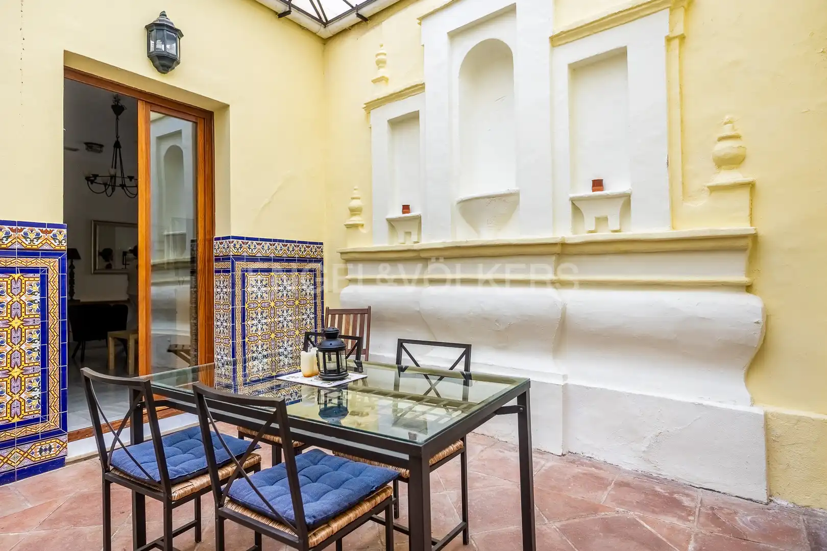 Terraza de Piso de alquiler en Sevilla con Aire acondicionado, Calefacción y Terraza