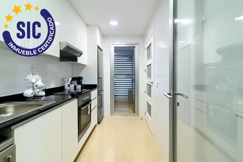 Cocina de Apartamento en venta en Oropesa del Mar / Orpesa con Calefacción, Terraza y Amueblado