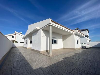 Exterior view of House or chalet for sale in Cartaya  with Private garden
