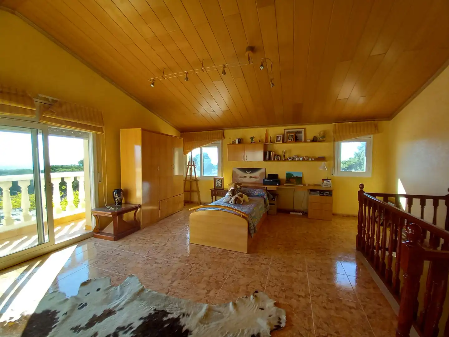 Dormitori de Casa o xalet en venda en Vilanova i la Geltrú amb Aire condicionat, Calefacció i Jardí privat
