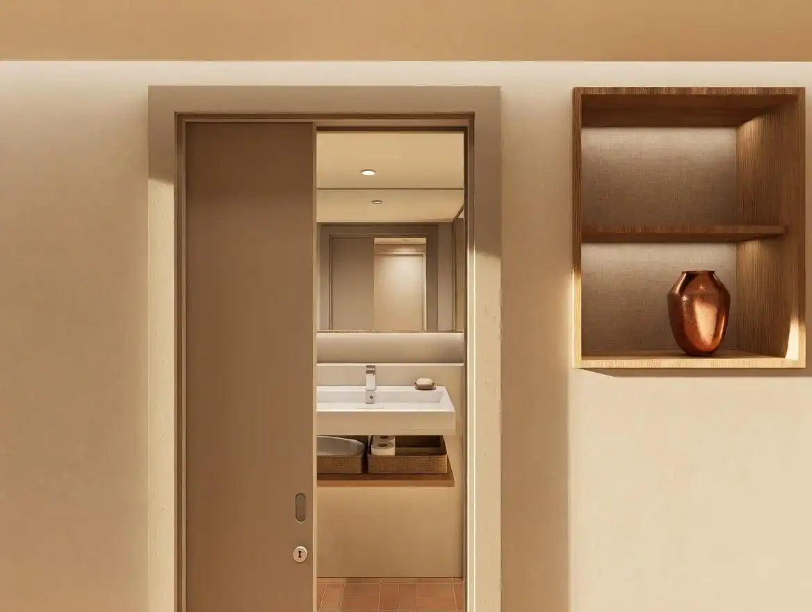 Baño de Casa o chalet en venta en Castellví de la Marca con Calefacción, Parquet y Terraza