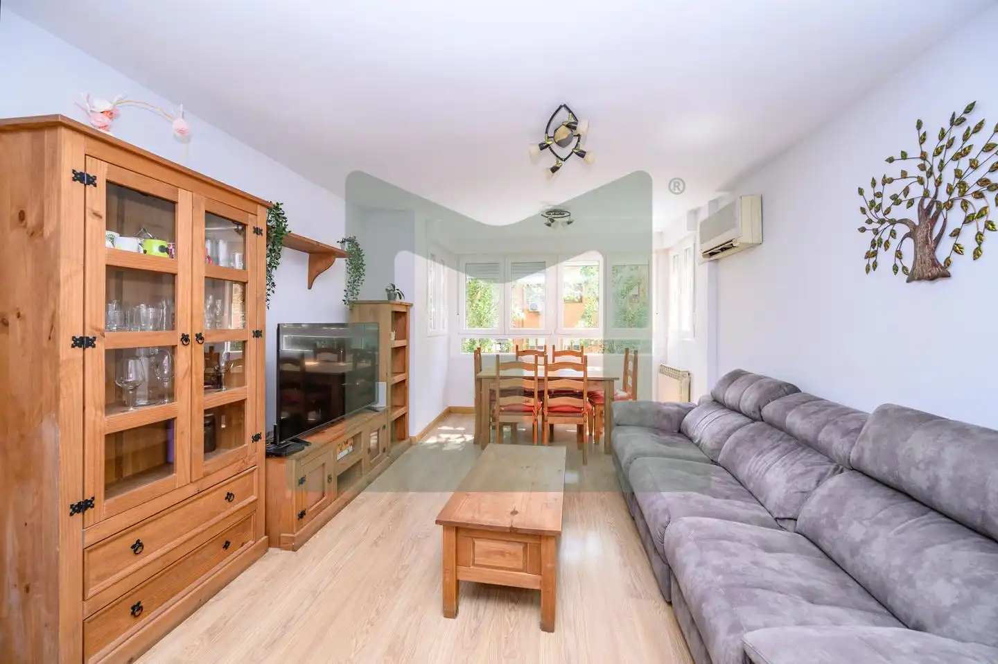Living room of Flat for sale in San Fernando de Henares  with Air Conditioner, Heating and Storage room