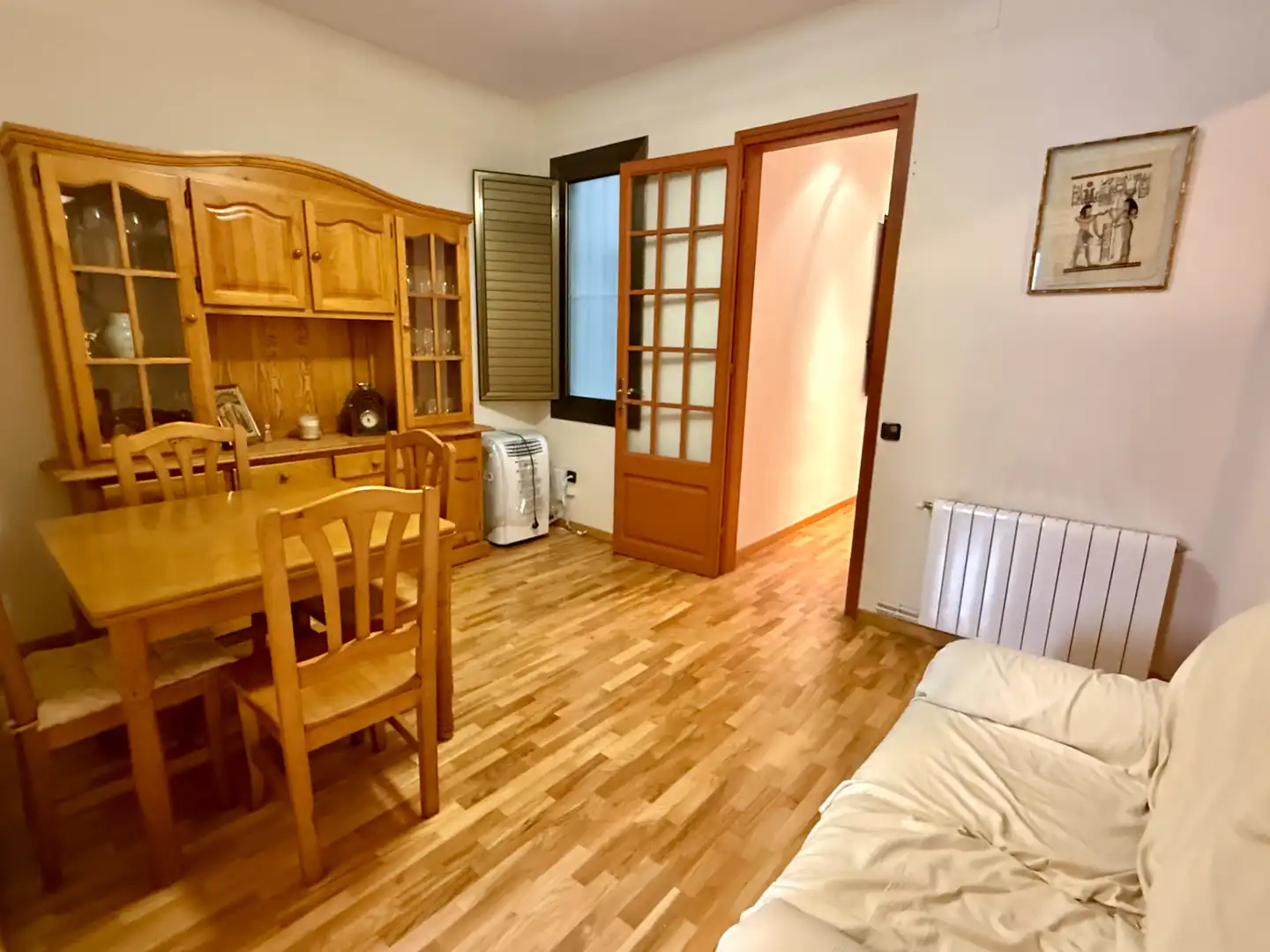 Bedroom of Flat for sale in Barcelona  with Heating, Parquet flooring and Furnished