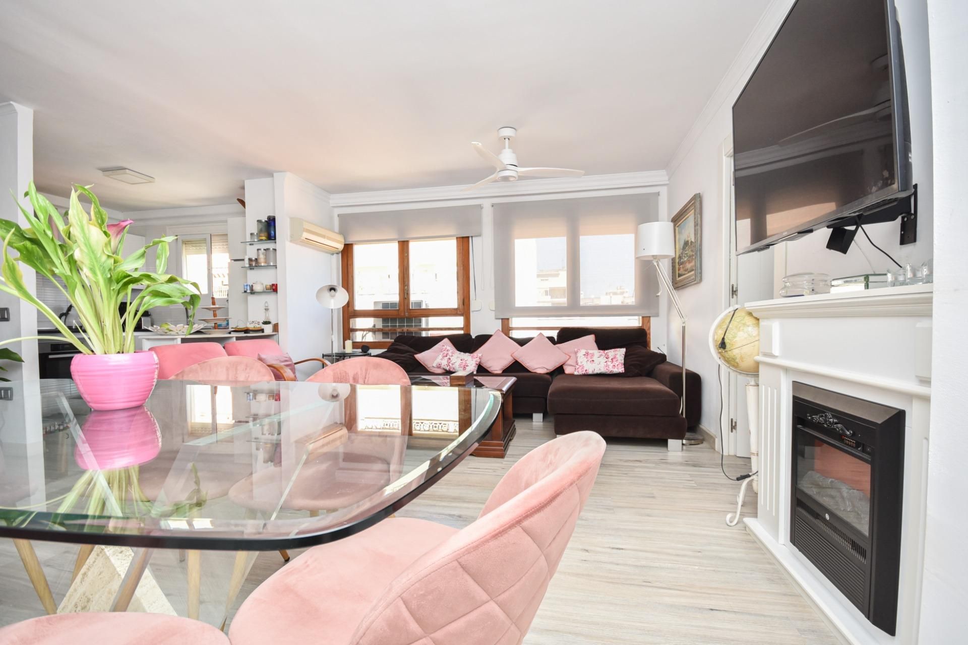 Sala d'estar de Pis en venda en  Palma de Mallorca amb Aire condicionat i Calefacció