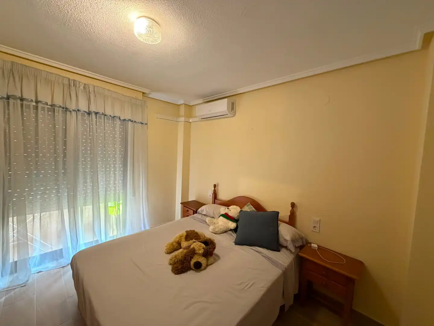 Bedroom of Flat for rent in Torrevieja  with Air Conditioner, Parquet flooring and Furnished