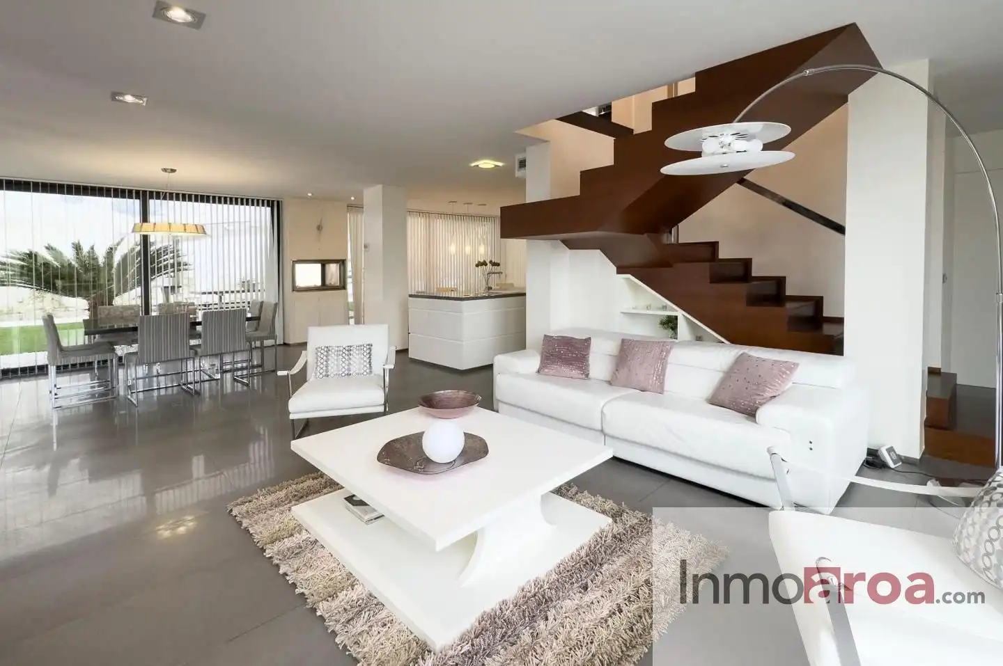 Sala d'estar de Casa o xalet de lloguer en Benicasim / Benicàssim amb Aire condicionat, Calefacció i Jardí privat