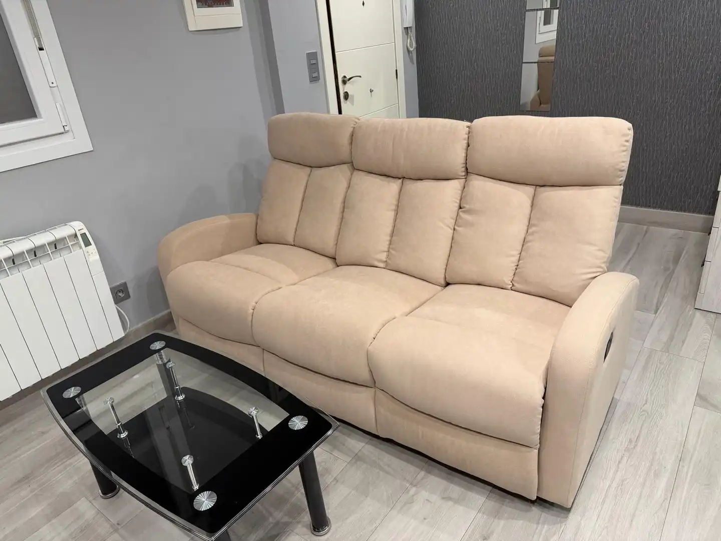 Living room of Flat for sale in Barakaldo   with Furnished