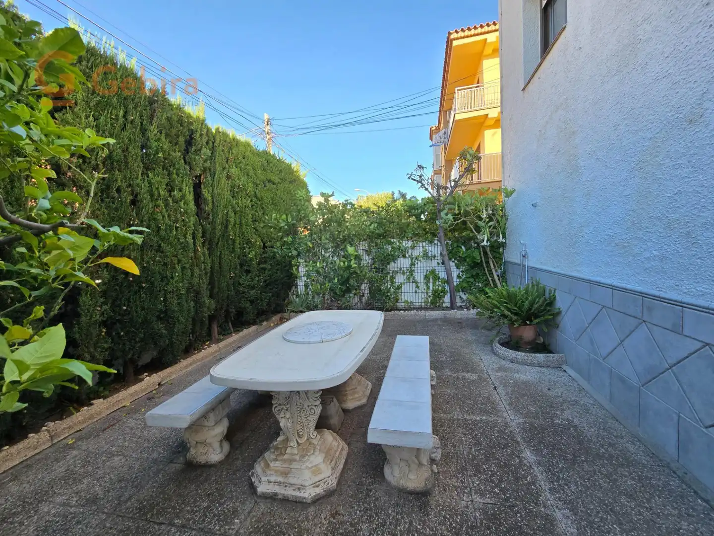 Terraza de Casa adosada en venta en Cunit con Aire acondicionado, Calefacción y Jardín privado