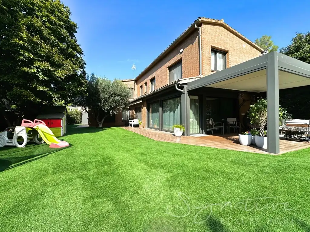 Terraza de Casa o chalet de alquiler en Sant Cugat del Vallès con Aire acondicionado, Calefacción y Jardín privado