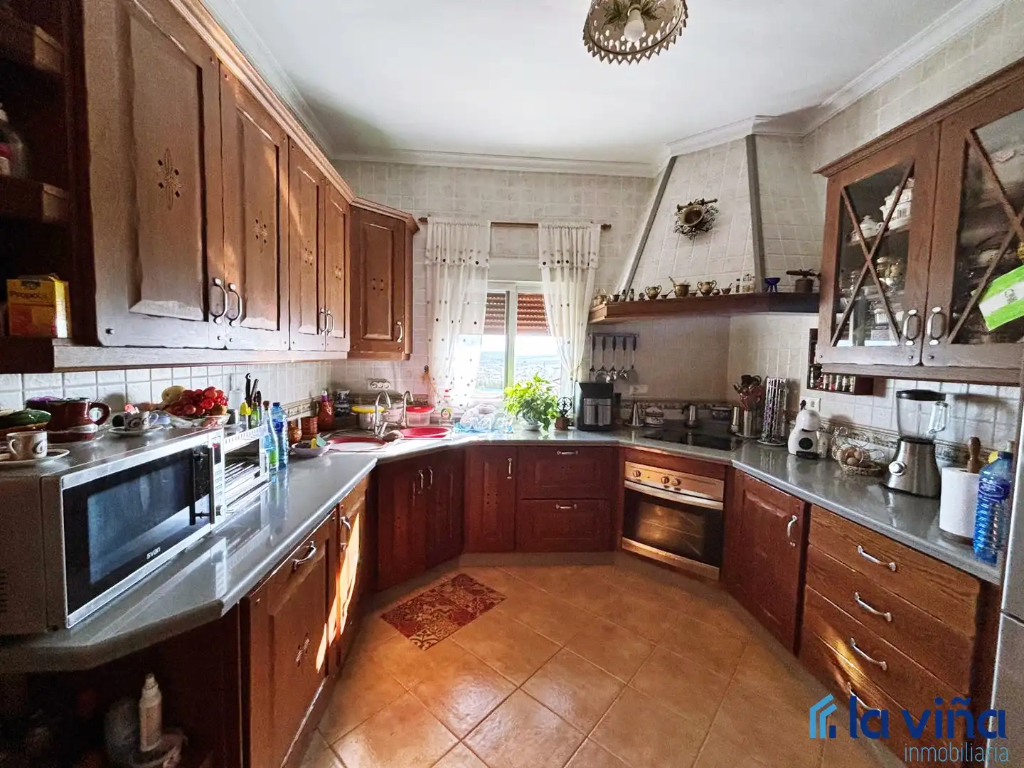 Cocina de Casa o chalet en venta en Casariche con Aire acondicionado, Calefacción y Jardín privado