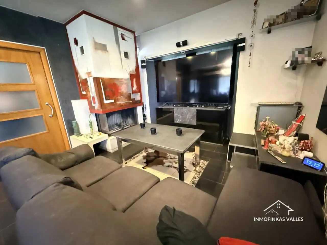 Sala de estar de Casa o chalet en venta en Lliçà de Vall con Aire acondicionado, Calefacción y Jardín privado