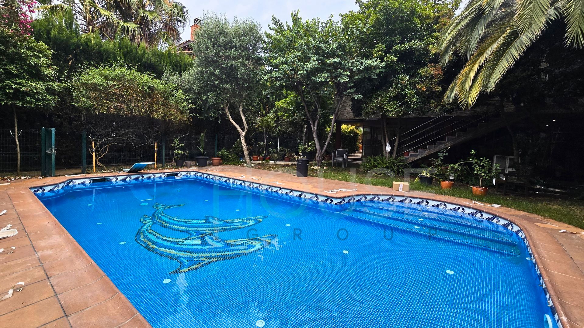 Swimming pool of House or chalet for sale in Castellar del Vallès  with Air Conditioner, Heating and Private garden