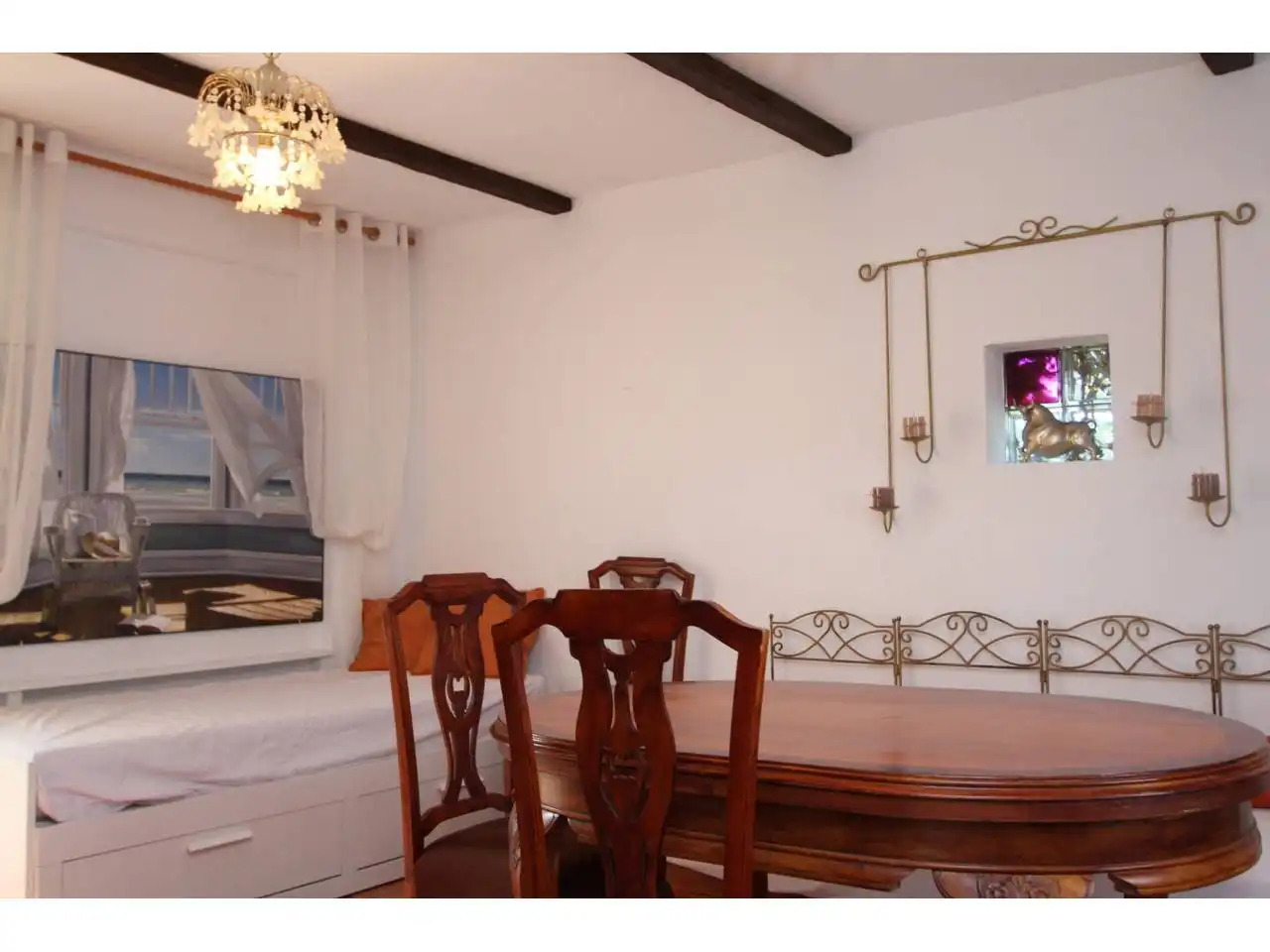 Dining room of Houses for sale in Lloret de Mar  with Air Conditioner, Heating and Private garden