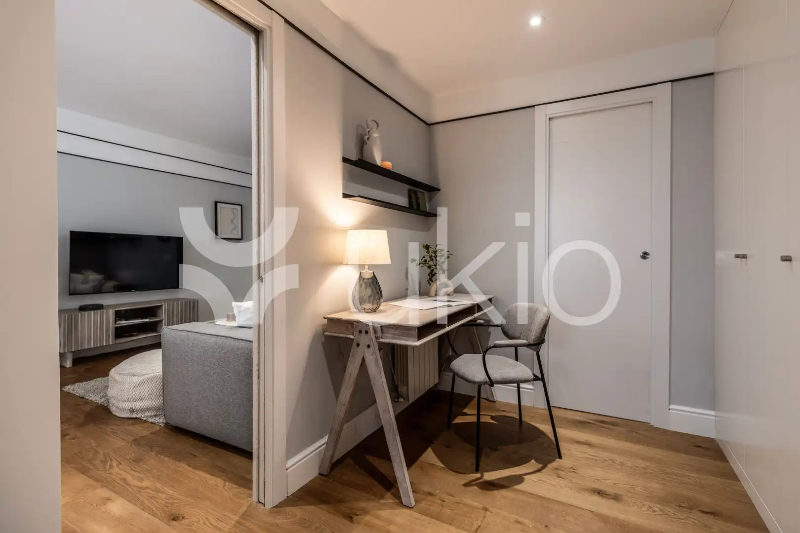 Habitación de Apartamento de alquiler en Madrid con Aire acondicionado, Calefacción y Terraza